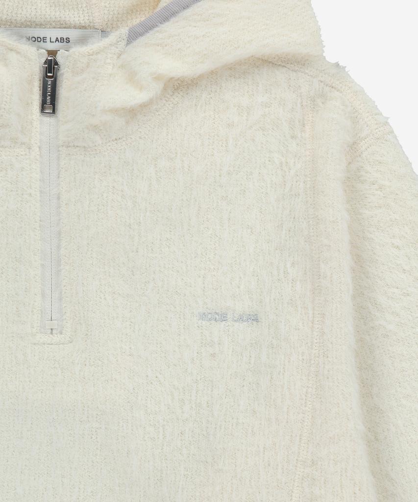 Dev:8 Light Fleece Hoodie_Ivory