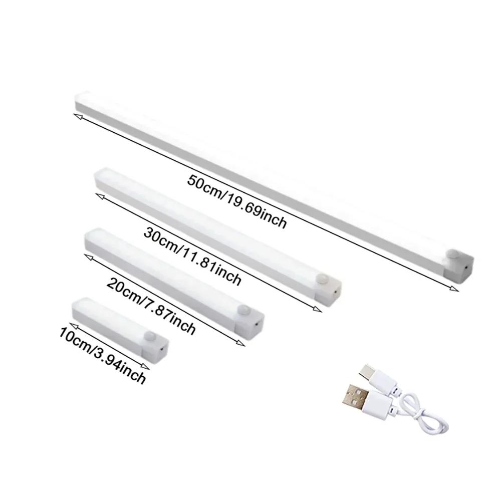 Wireless LED Night Light Motion Sensor Light Closet Night Lamp For Kitchen Bedroom Detector Light Cabinet Staircase Light