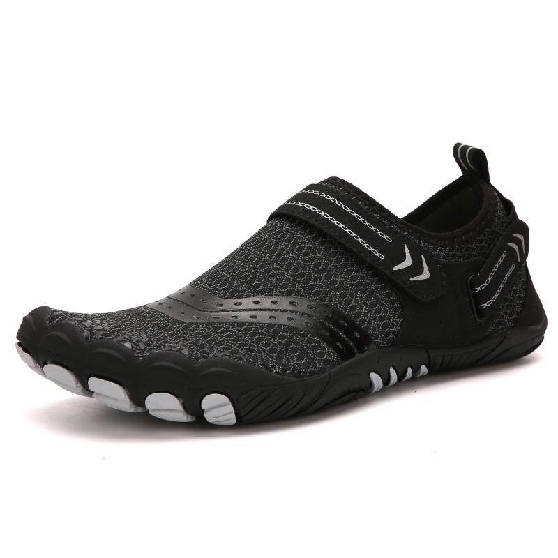 Men s creek shoes beach swimming shoes outdoor leisure couple wading shoes water 28 чёрный