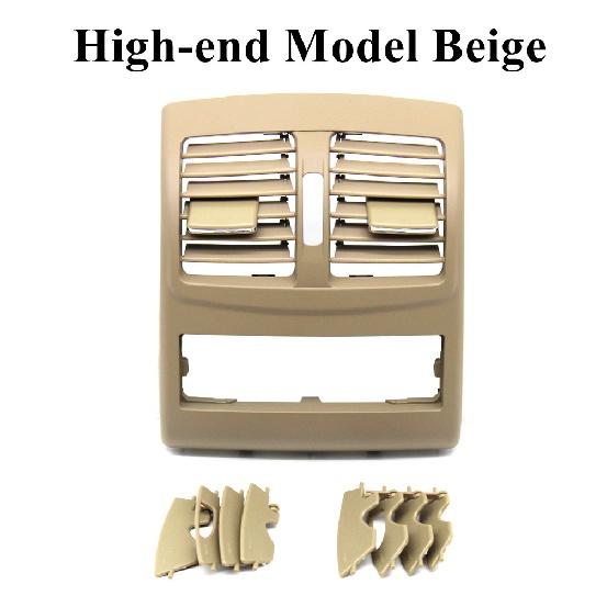 Rear Center Console Air Conditioner Ventilation Grille AC Vent Outlet Frame Cover For Mercedes Benz W212 E Class Sedan