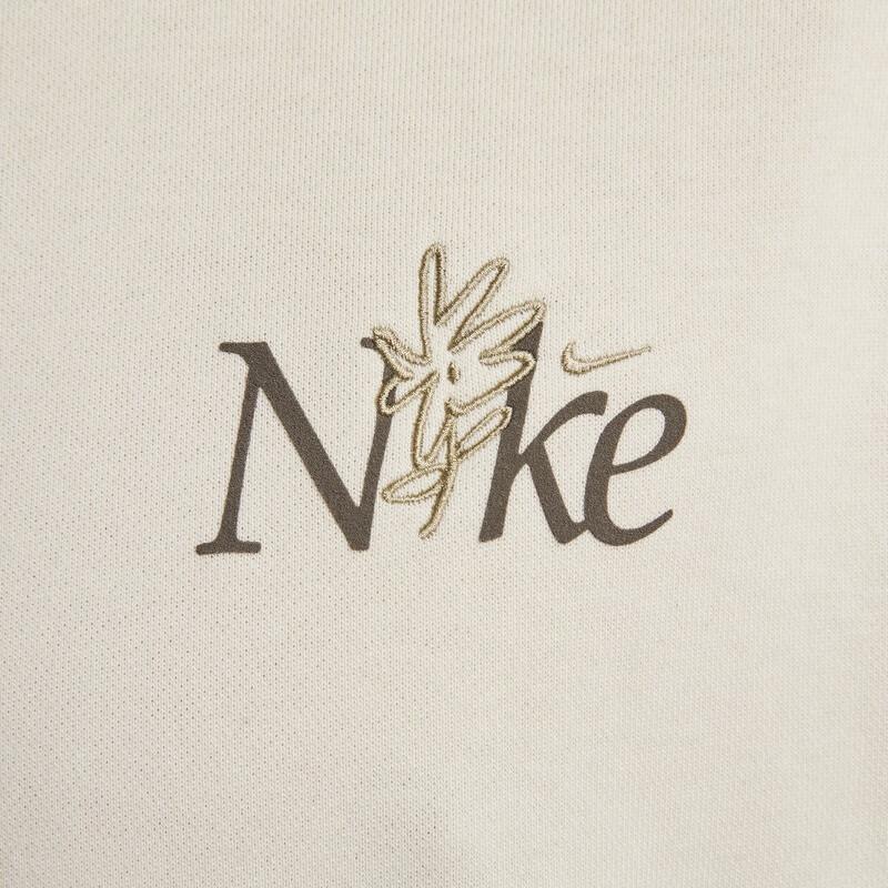 New Nike Club Sweatshirt Men's Ecru IB8234-901