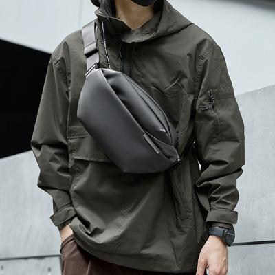 Herren Brusttasche Mode Umhängetasche Motorrad Rucksack Radfahren Hüfttasche Sport Schultertasche