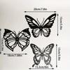1pc metal butterfly hollow wall decorations creative home iron decorations iron butterfly hollow wall hangings motorcycle garage