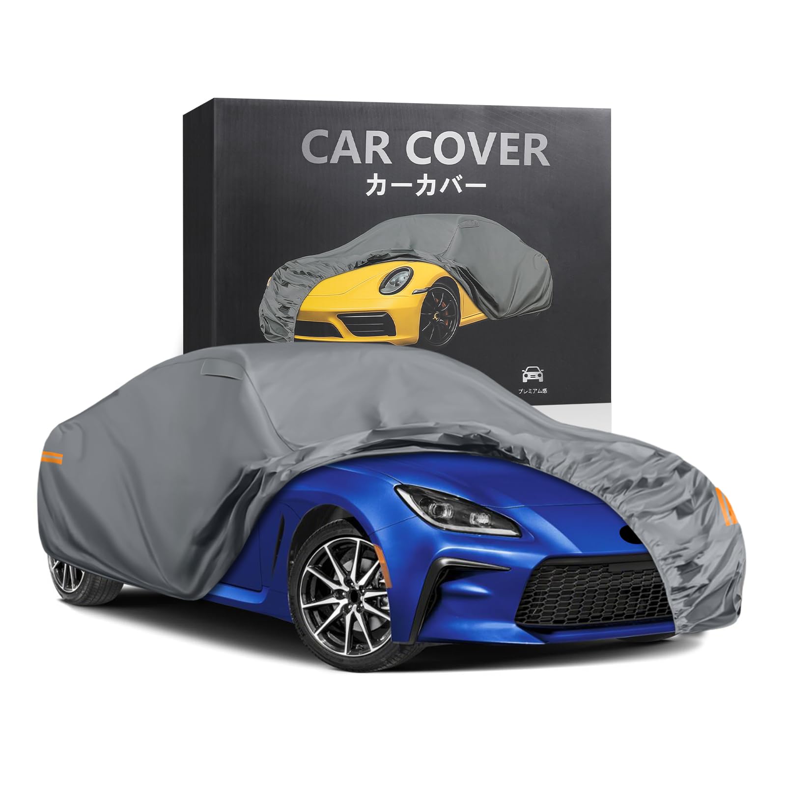 

Syncnika Car Cover for Subaru GR86 UV Protection Sand Protection Suitable for Garage and Outdoor Use Gray BRZ/Toyota (2012-Present) - Thick, серый