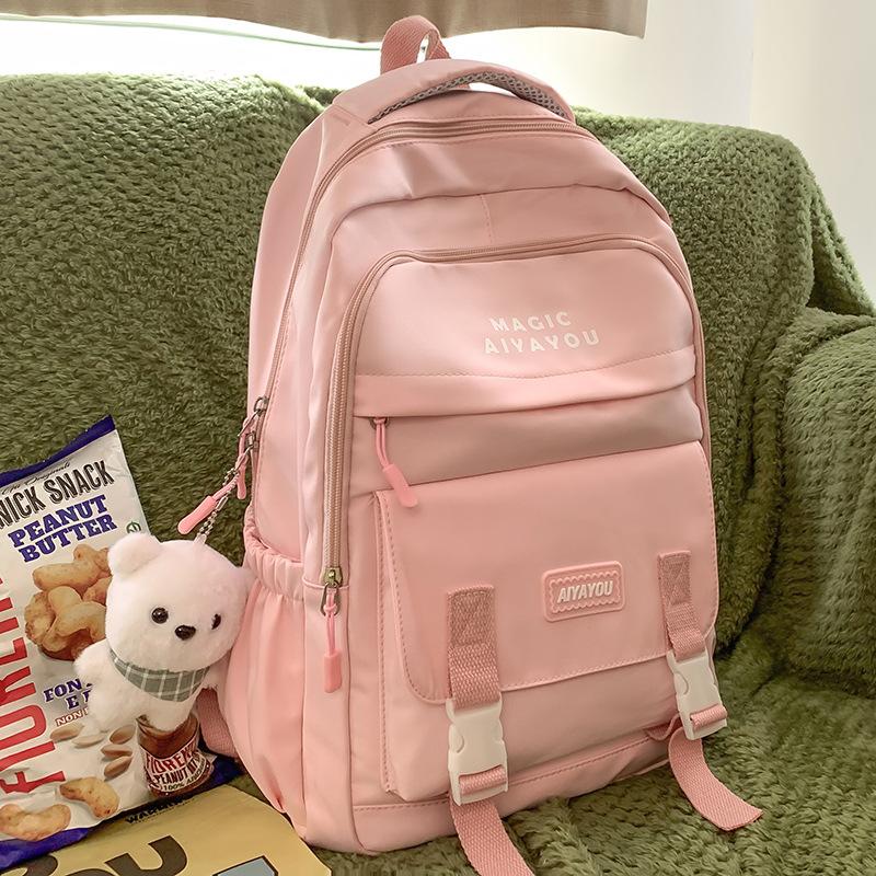 School bag Elementary school children Junior high school students High school students College students Girls fashion high-value backpack