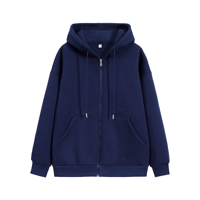 Men's Two-Way Zipper Hooded Sweatshirt
