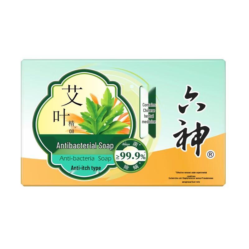 

Liùshén Mugwort Anti-itch Antibacterial Bar Soap