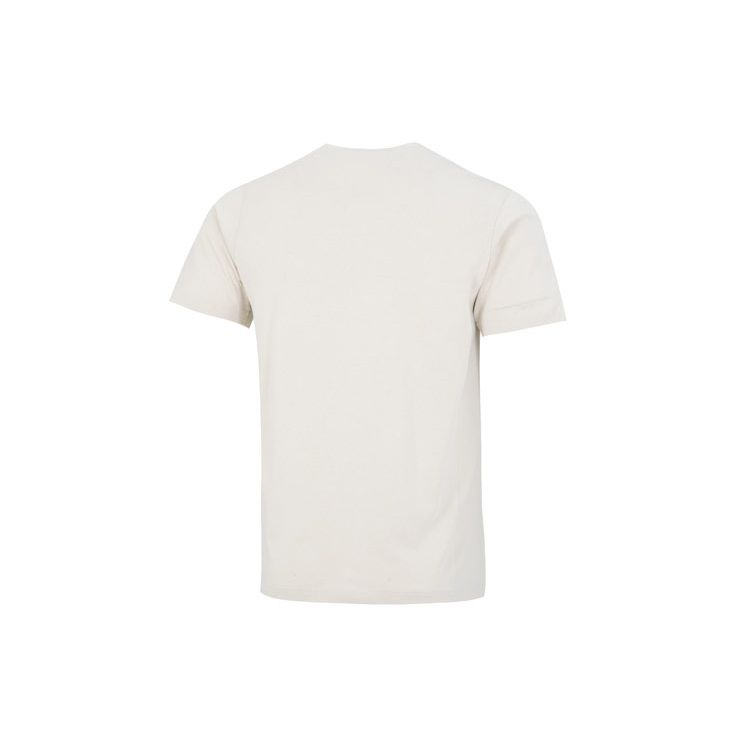 Adidas Solid Color Logo Sport Casual Crewneck T-Shirt Men Tops White HU1511