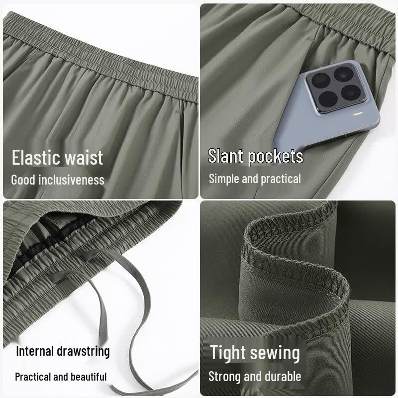 Jeanswest Life Men's Loose Fit Straight Leg Casual Pants