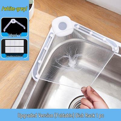 Foldable Disposable Kitchen Sink Strainer Rack