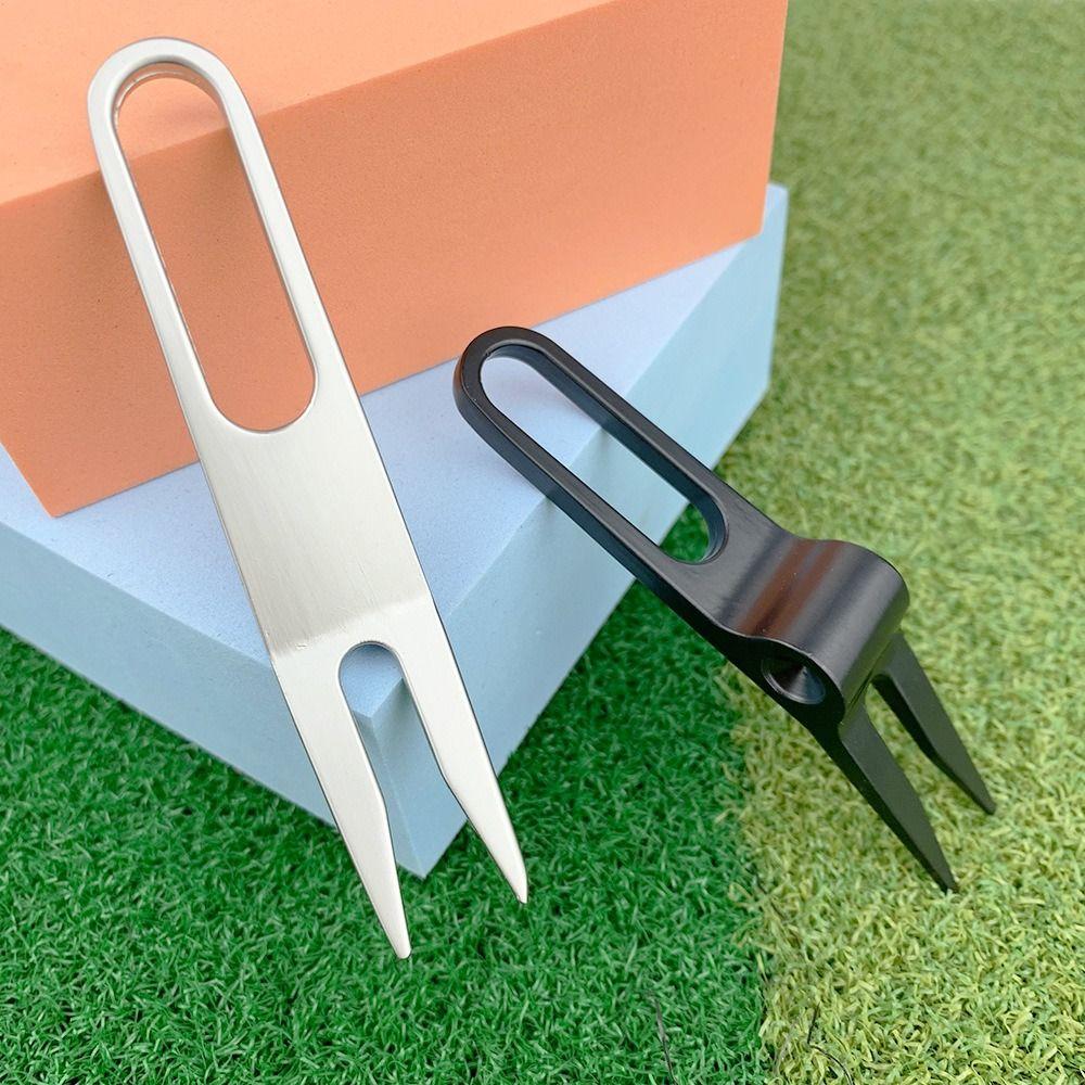 Pitchfork Golf Fork Turf Tool Golf Divot tool Golf Divot Pitch Repairer Tool Gift For Golfer