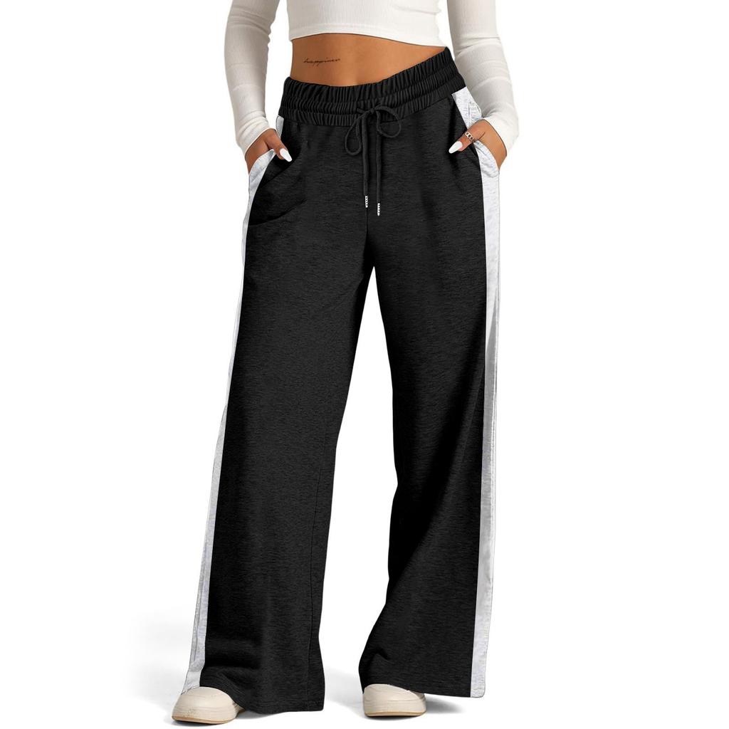 Women's High Waisted Wide Leg Sweatpants Casual Yoga Jogger Pants