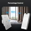 Zigbee Smart Curtain Wall Switch EU UA Wireless Tuya Smartlife APP Remote Control Alexa Google Home