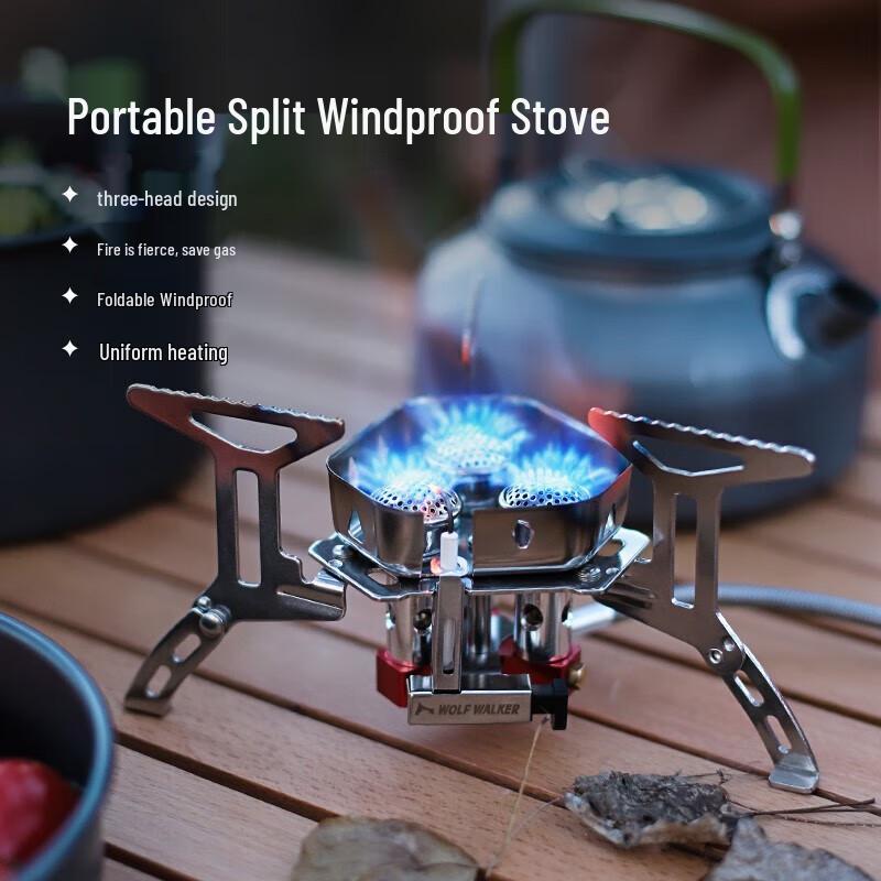 Wolf Walker Portable Windproof Camping Stove