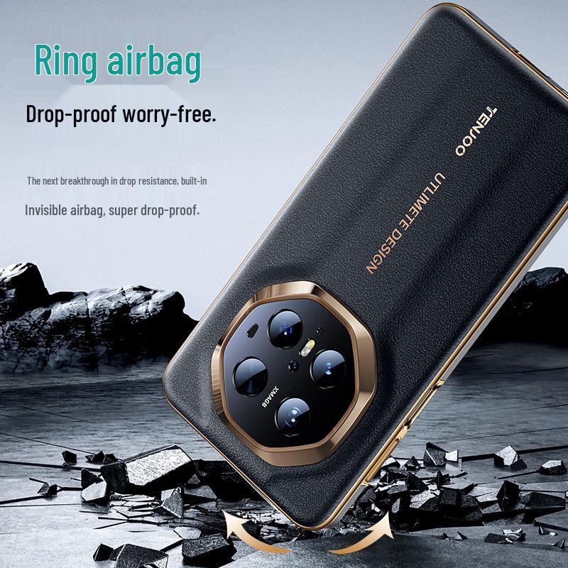 Tianjue Gilded Edge Premium Leather Case for Huawei Mate 70 Series