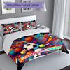 3PC Custom Name Sports Ball Celebration Bedding Set Duvet Cover Closure Includes 1 Duvet Cover & 2 Pillowcases for Bedroom