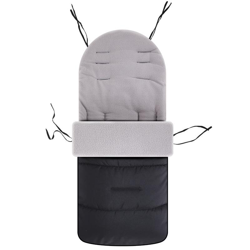 Winter Stroller Sleeping Bag with Windproof Footmuff and Cover