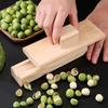 1pc Chestnut Can Opener, Solid Wood Peeler, Raw Chestnut, Lotus Seed Machine, Household Cross Shaped Chestnut Opener Tool