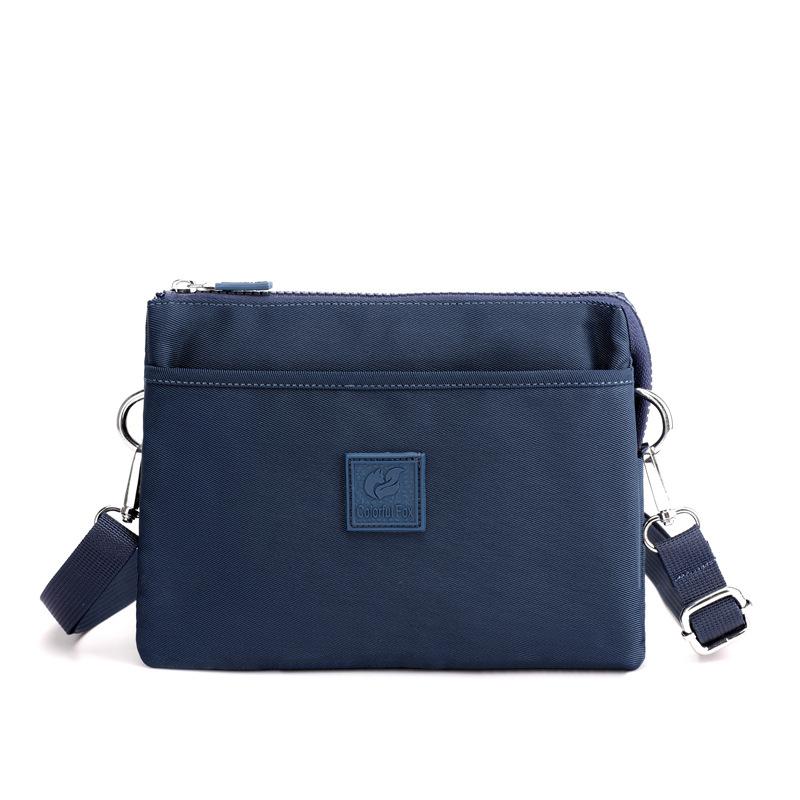 Damentasche, neue lässige Damen-Umhängetasche, einfarbige einfache Umhängetasche, lässige Nylontasche, Handytasche für Damen