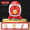 Cartoon Rocket Spaceship Piggy Bank - Large Capacity Savings Jar for Kids