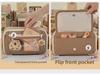 Large-Capacity Capybara Pencil Case for Girls - Cute Transparent Design for Junior High Students