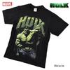 EVERSOUL Marvel Short Sleeve T-Shirt, Hulk, Avengers, Captain America, Venom, American Comic Character Goods, Gift, Men's, Black, XL [Parallel Import]