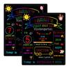 Back to School Board First & Last Day of Kindergarten Sign Double-Sided Erasable Chalkboard Message Board For Preschool