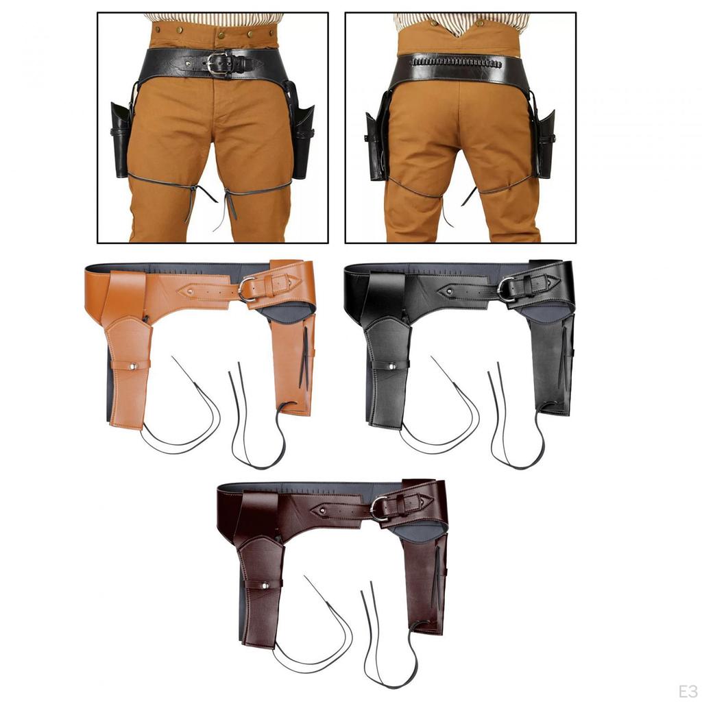 Medieval Pirate Holster with Belt Halloween Fancy Dress Renaissance
