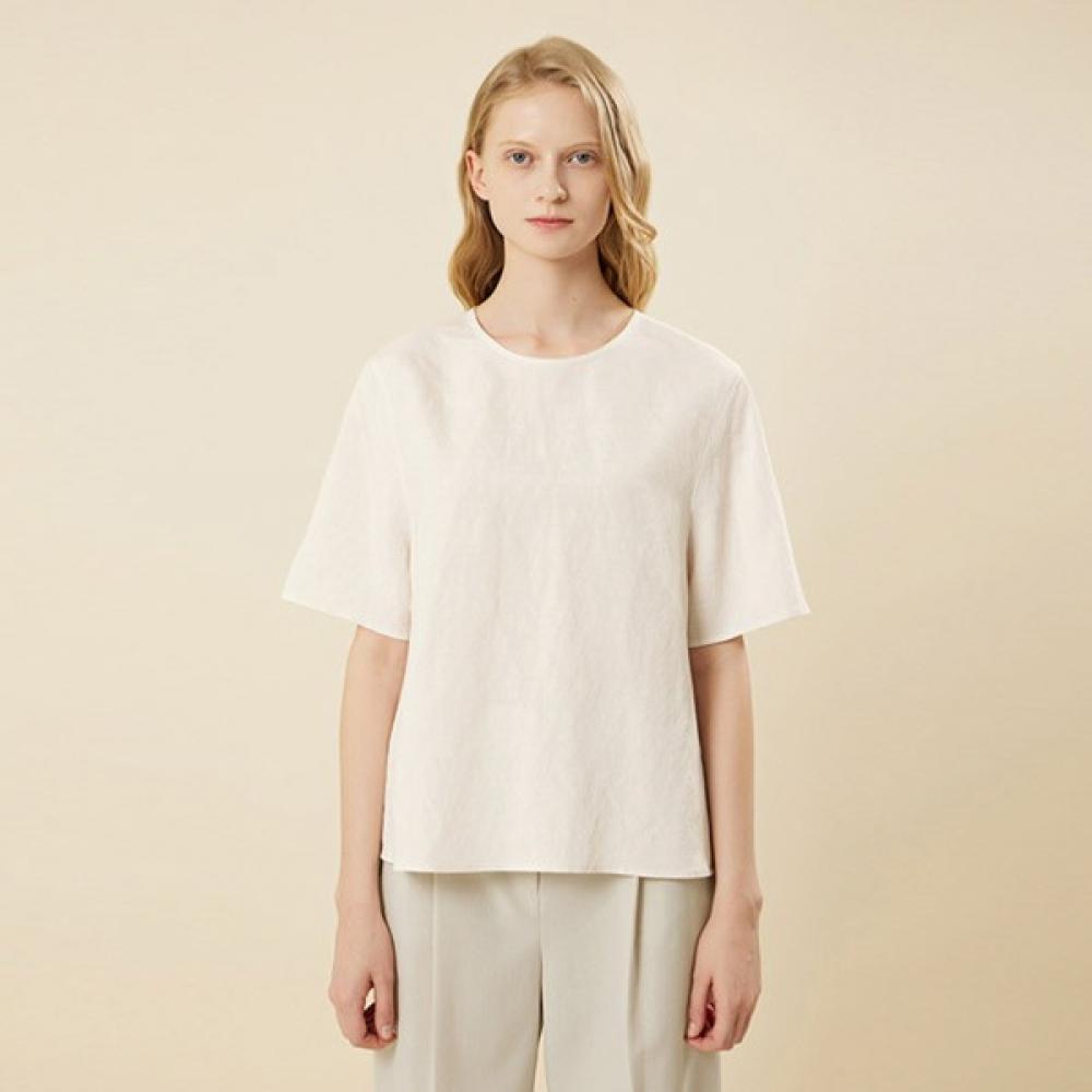 

She S miSS Linen Half Sleeve blouSe Swwbln21010 creamy/55