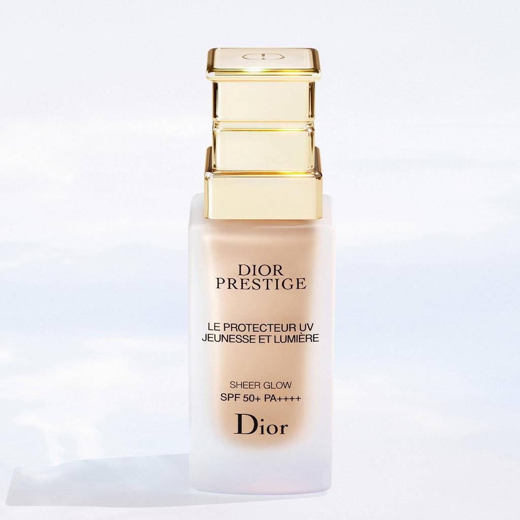 DIOR Prestige White Le Protecteur UV Lumiere Sheer Glow 30ml Birthday Shopper Included (SPF 50+ / PA++++) Primer, Makeup, Gift,