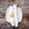 Iron Christmas Tree Napkin Rings Decorative Tableware Accessories For Seasonal Celebration Desktop Decoration