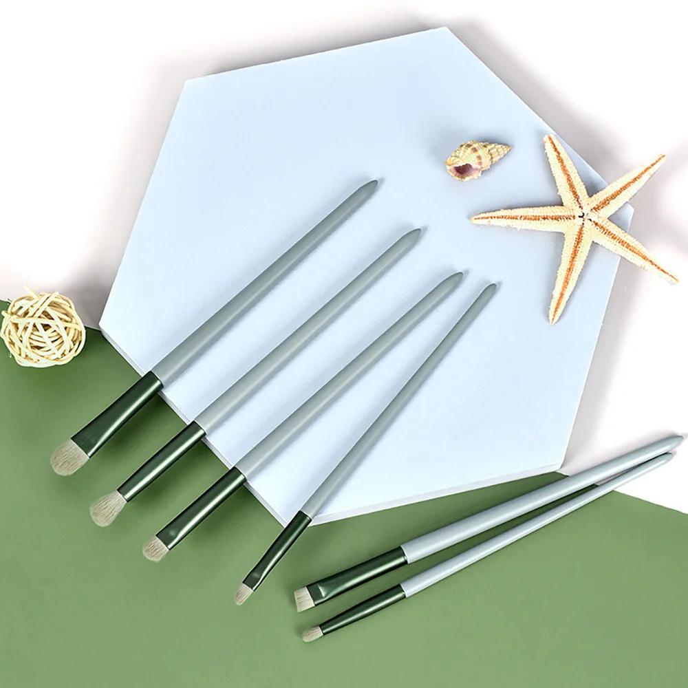 5PCS Makeup Brushes Set Eye Shadow Foundation Women Cosmetic Brush Eyeshadow Blush Beauty Soft Make Up Tools Bag