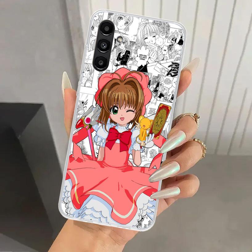 

Чехол для телефона в стиле аниме CardCaptor Sakura для Samsung Galaxy A16 A26 A36 A56 A15 A25 A35 A55 A14 A24 A34 A54 A13 A23 A33 A53 A05S A04S Samsung A25
