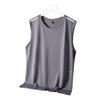 Quick Ship Men's Ice Silk Loose Fit Tank Top - Plus Size, Summer Thin, Fitness Racerback, Sleeveless