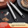 Stainless Steel Shrimp Back Opening Deveiner Tool Sharp Tip Easy Grip Handle for Home Kitchen Seafood Peeling Use