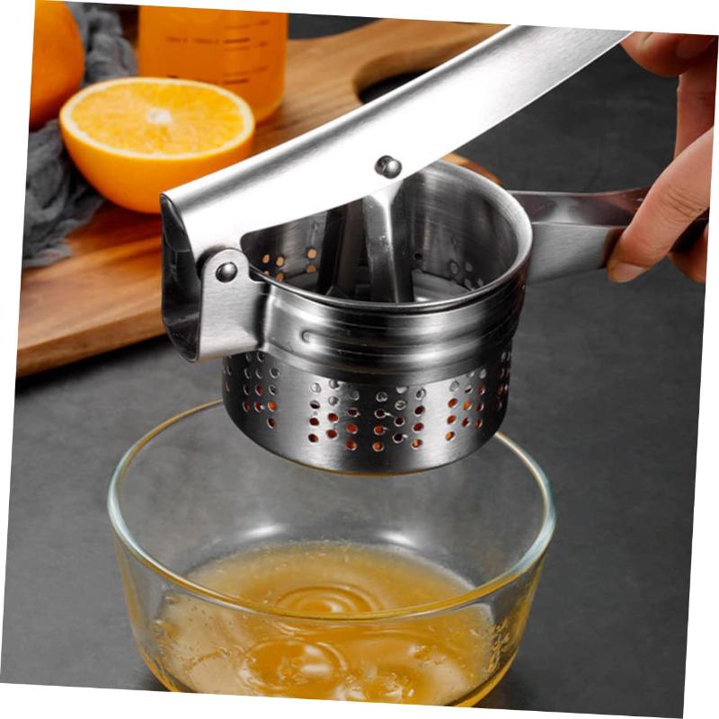 Stainless Steel Handy Fruit Manual Juicer Potato Ricer Masher Food Mill Fruit Presser Juicer Extractor