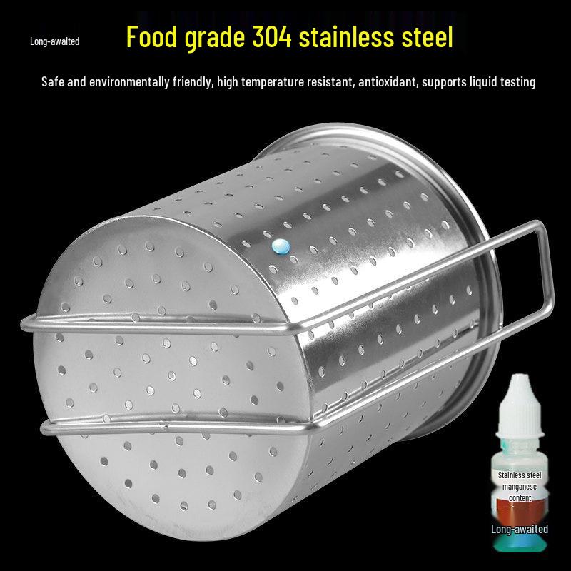 304 Stainless Steel Juicer and Vegetable Pulp Separator - Dumpling Maker, Soy Milk Drainer & Dehydrator
