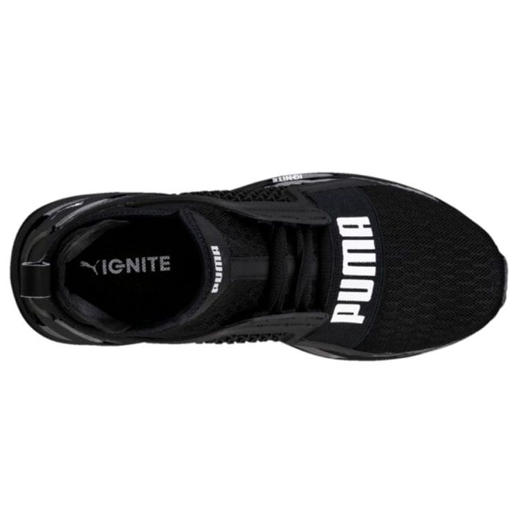 Puma Ignite Limitless Low Running Shoes Women Sneakers Black 189496-01