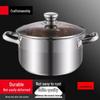 Sule Stainless Steel Induction Soup Pot with Steamer
