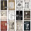 Küche Regel Metall Zeichen Vintage Zinn Zeichen Wohnkultur Für Bar Pub Club Dekoration Metall Plaque Malerei Kunst Poster Dekor