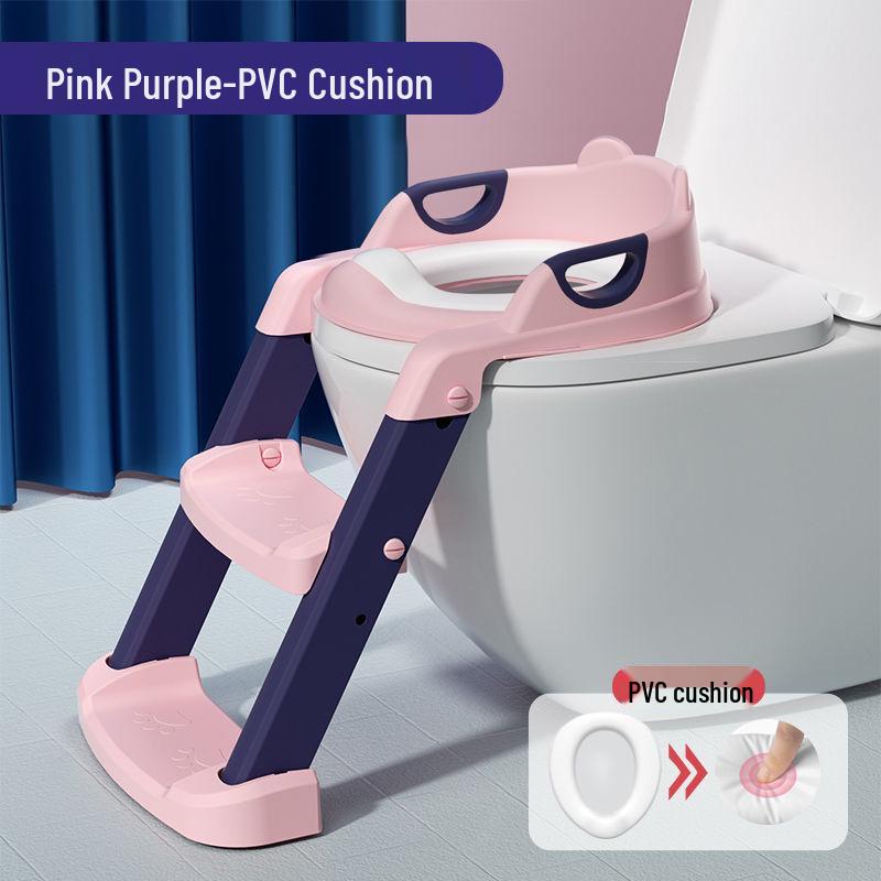 Children's Toilet Training Seat with Ladder and Footstool