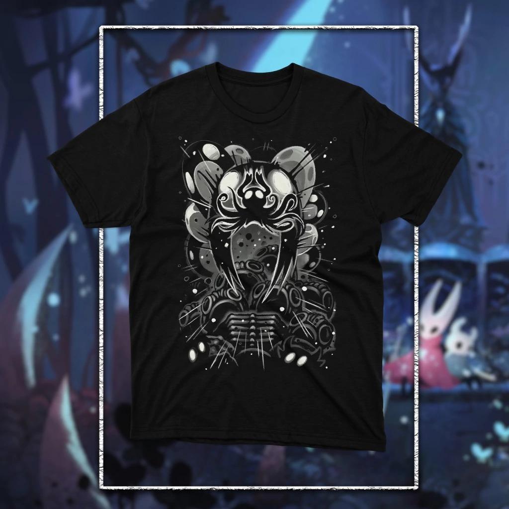 Hot Game Hollow Knight Silksing Printed T-shirt Men Women Cotton Loose Oversized Y2k Short Sleeve T-shirt High Quality Clothing