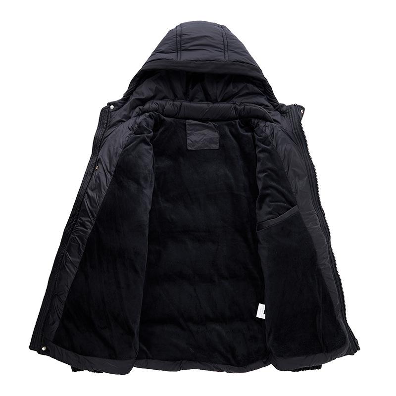 Clothes Are Piled and Thickened In Winter, and Multi-bag Men's  Clothes Are Casual and  Jackets Are Cold-proof.