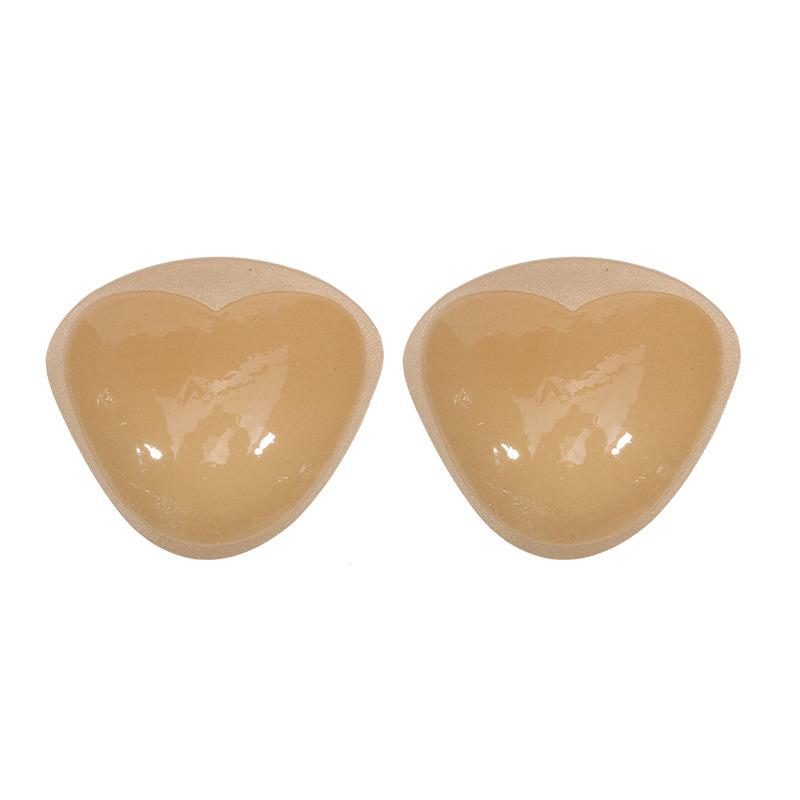 2pcs Silicone Bra Inserts Breast Pads Sticky Push-up Women Bra Cup Thicker Nipple Cover Patch Bikini Inserts for Swimsuit Gifts