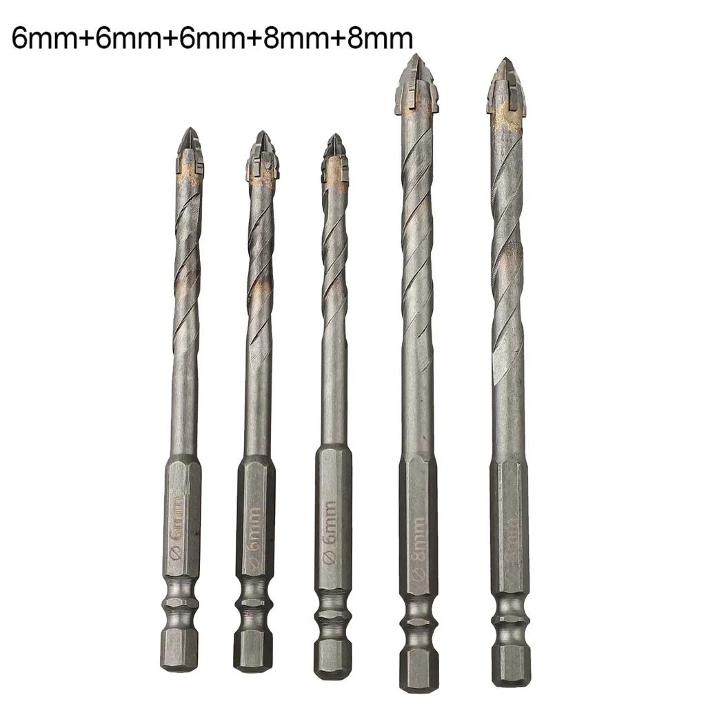 Carbide Drill Bit Eccentric Drill Bit For Glass Drilling For Tile Drilling High-Speed Rotation Home Improvement