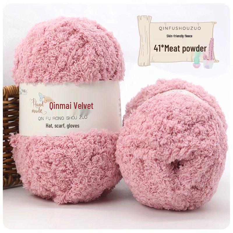 Coral Fleece Yarn Towel & Scarf DIY Material Pack