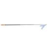Cat Teaser Wand Retractable Interactive Cat Feather Toy with Bell for Cat KittenBlue
