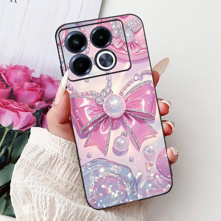 For Infinix Note 40 5G Case X6852 Luxury Fashion Painted Cover Matte Phone Case For Infinix Note 40 Pro Plus Note40 4G Soft Bags