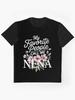 Nena My Favorite People Call Me Nena Cute Pink Floral Mothers Day Graphic T-Shirt