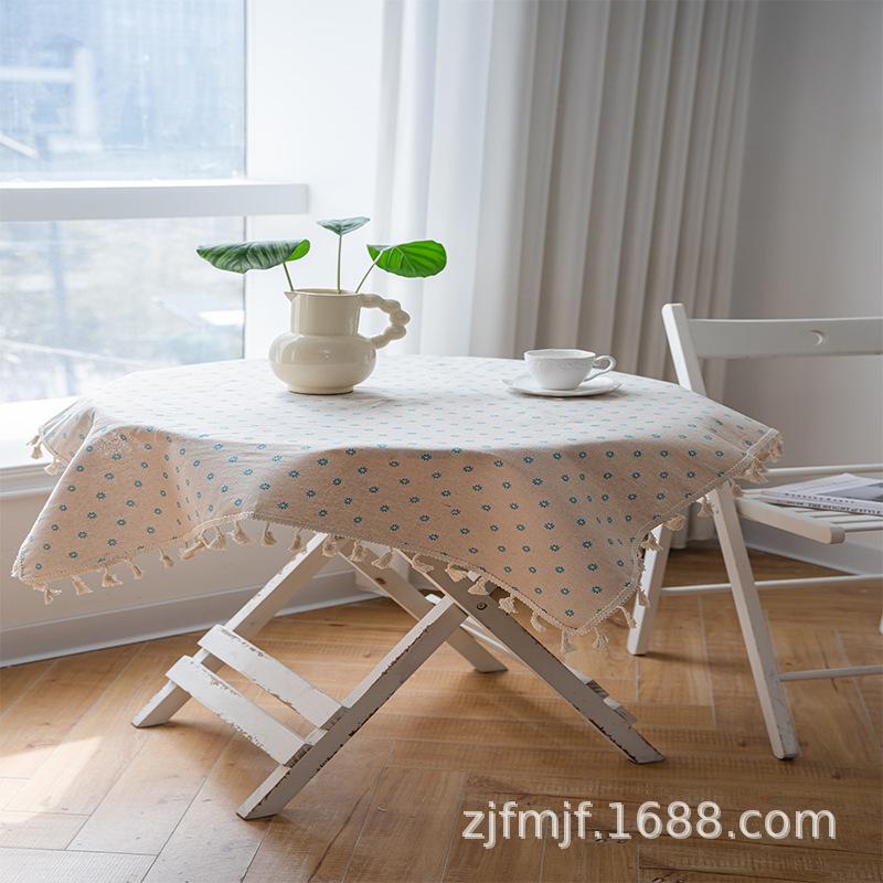 Cloth Dad For Bohemian Beige Fringed Square Dining Table Cloth Round Table Cloth Coffee Table Cover Napkin Placemat